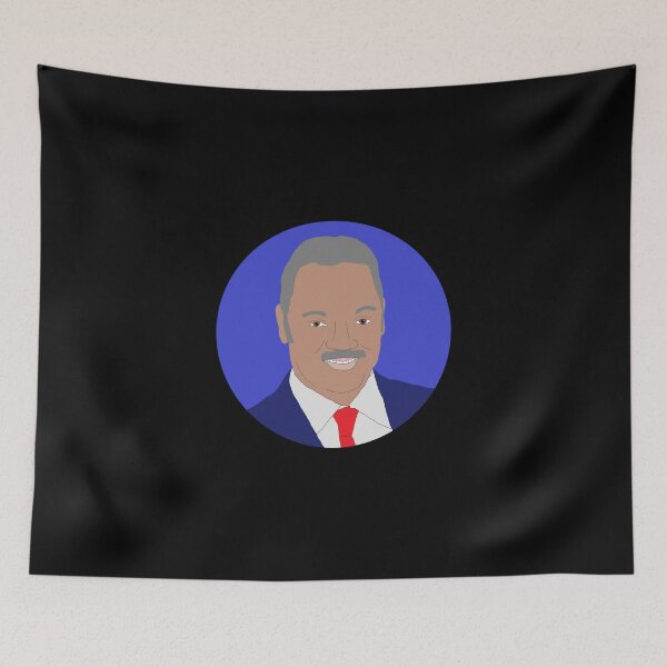 Item preview, Jesse Jackson Illustration designed and sold by RevolutionInPaint.