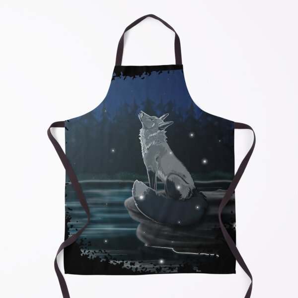 Item preview, Silver fox in the night designed and sold by Erica Creutz.