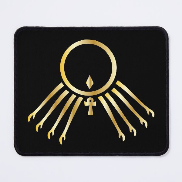 Item preview, Aten Egyptian Sun God Hieroglyph Symbol designed and sold by signsandsymbols.