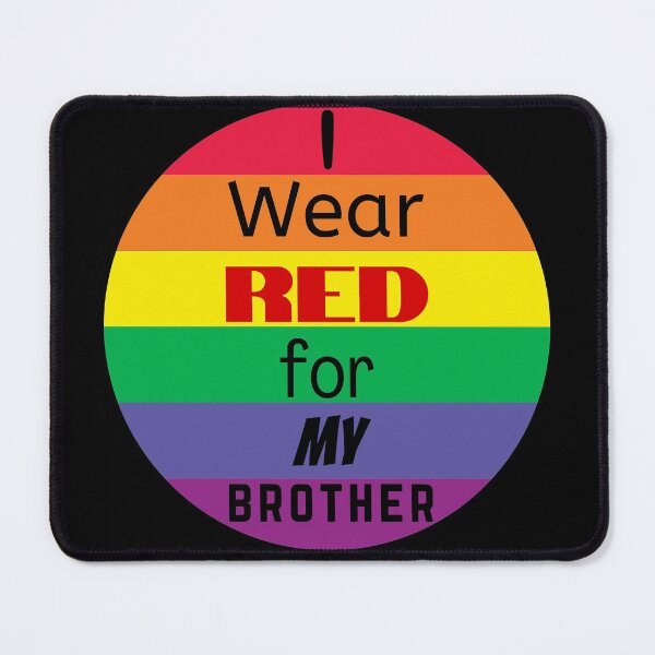 Item preview, I Wear Red For My Brother designed and sold by Anuragwk.
