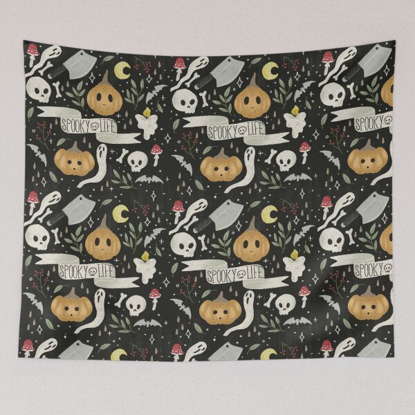 Item preview, Spooky Life - New designed and sold by WyrdandWoven.