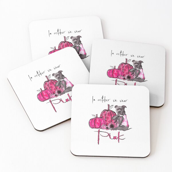 Item preview, In October We Wear Pink - Breast Cancer Awareness designed and sold by wowart4u.