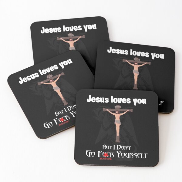Item preview, Jesus Loves you... designed and sold by Black Star.