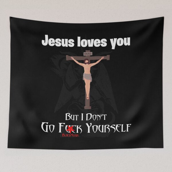 Item preview, Jesus Loves you... designed and sold by Black Star.