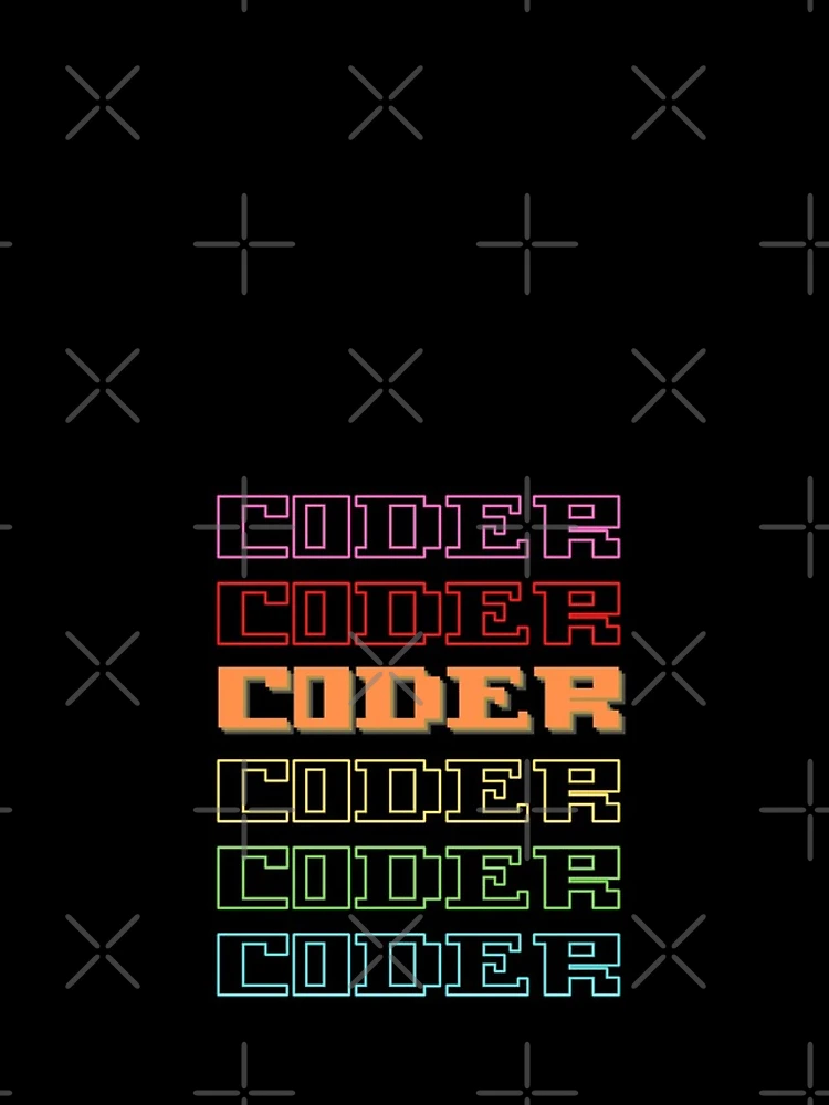 Thumbnail 4 of 4, iPhone Case, Coder Coder| Colorful Coding/Coder software engineer developer programmer geek coder STEM designed and sold by brinikki.