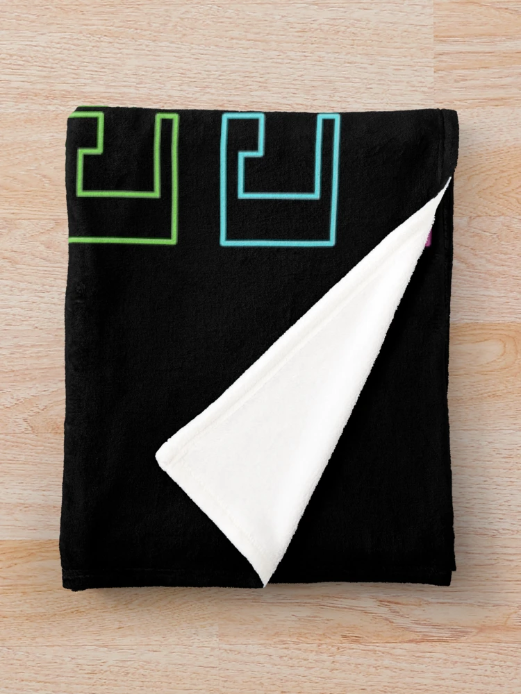 Thumbnail 3 of 6, Throw Blanket, Coder Coder| Colorful Coding/Coder software engineer developer programmer geek coder STEM designed and sold by brinikki.