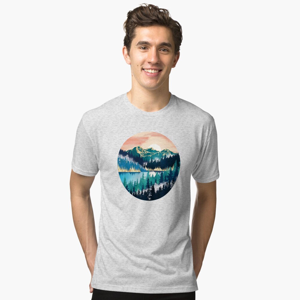 Item preview, Tri-blend T-Shirt designed and sold by spacefrogdesign.