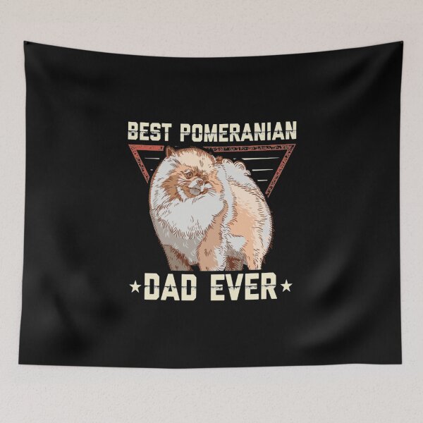 Item preview, Pomeranian T-ShirtPomeranian Dad _ Dog Owner Pom T-Shirt_by Streetwear KKS_ (1) designed and sold by shoplieu.