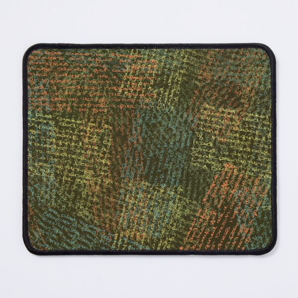 Item preview, Yellow Orange Blue Positive Words Abstract Pattern designed and sold by AMSonArt.