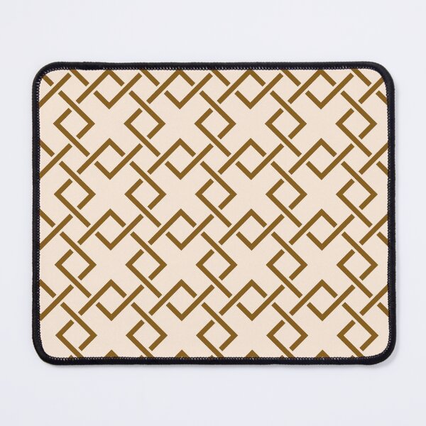 Aperçu de l'œuvre motif de répétition géométrique polygone monochromatique | conception de surfaces créée et vendue par Jasmine Blooms Designs.