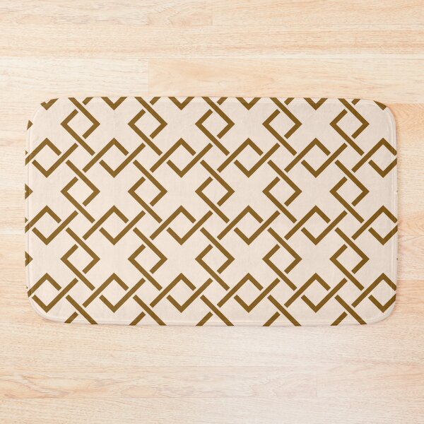Aperçu de l'œuvre motif de répétition géométrique polygone monochromatique | conception de surfaces créée et vendue par Jasmine Blooms Designs.