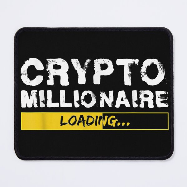 Item preview, CRYPTO MILLIONAIRE TRADER TRADING T SHIRT TEE HOODIE FACE MASK GIFT PRESENT designed and sold by Timcito.
