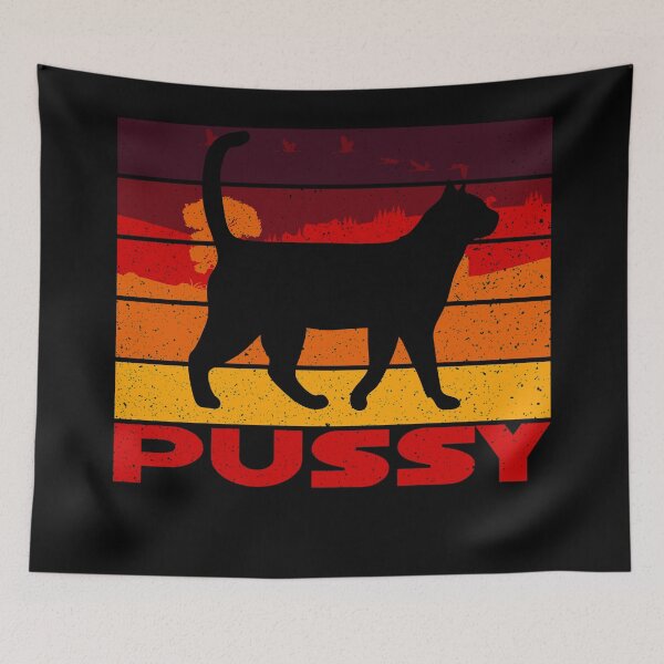 Item preview, Orange Pussy Cat Paws Cute Retro Gift designed and sold by Fusti.