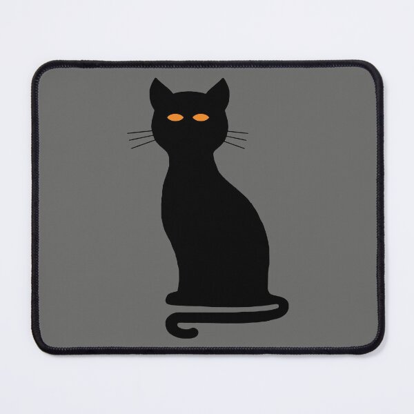 Item preview, BLACK CAT WITH BRIGHT ORANGE EYES designed and sold by collingalanos80.