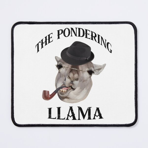 Item preview, The Pondering Llama  designed and sold by Ratch2929.