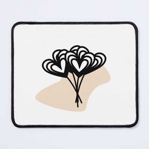 Lovely Hearts Mouse Pad