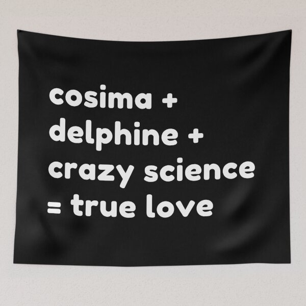 Item preview, Orphan Black: Cosima + Delphine + Crazy Science = True Love (White) designed and sold by OutofFocusShop.