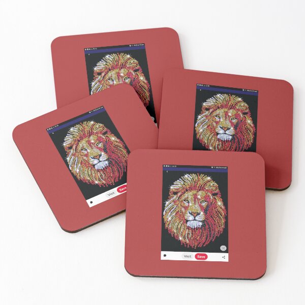 Item preview, The lion designed and sold by ghazalamaa.