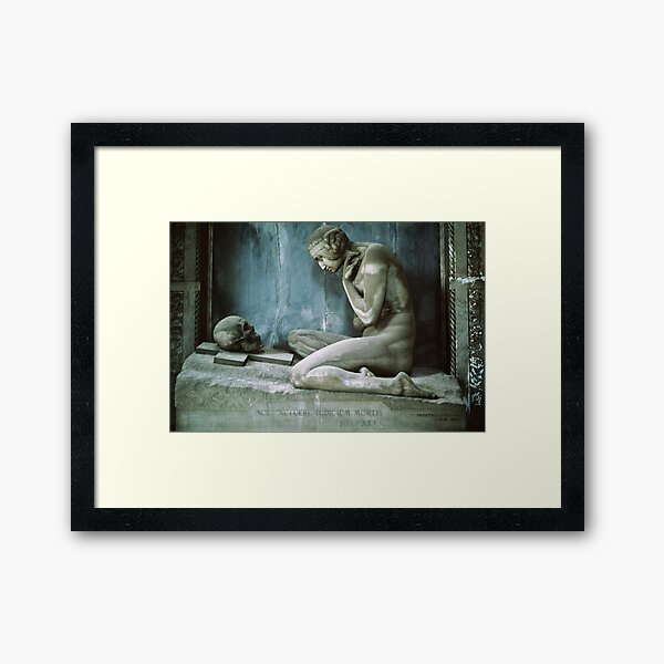 Noli Me, Cimitero Monumentale di Staglieno, Genoa, Italy Framed Art Print
