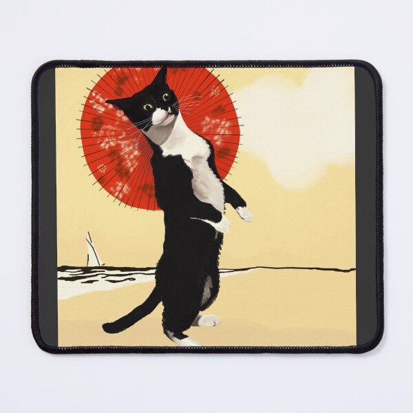 Item preview, Classy Cat at the Beach designed and sold by nevernotamanda.
