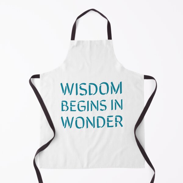 Item preview, Wisdom begins in wonder - Socrates quotes designed and sold by Inspirationmotivation.