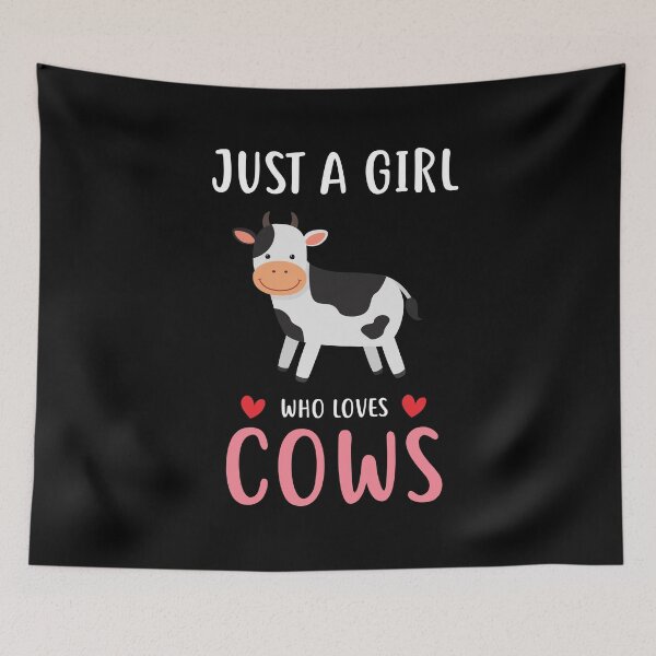 Item preview, Just A Girl Who Loves Cows - Cows Girls designed and sold by Ibu83.