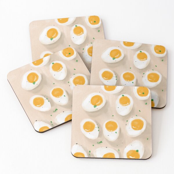 Item preview, Soft Boiled Eggs Painting designed and sold by christinagliha.