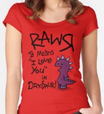 Rawr Women's Fitted Scoop T-Shirt