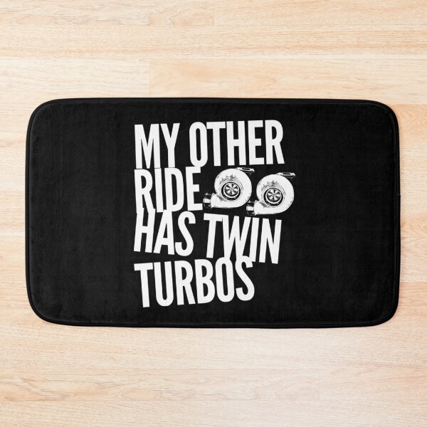 Item preview, My Other Ride Has Twin Turbos designed and sold by CarantinedChaos.