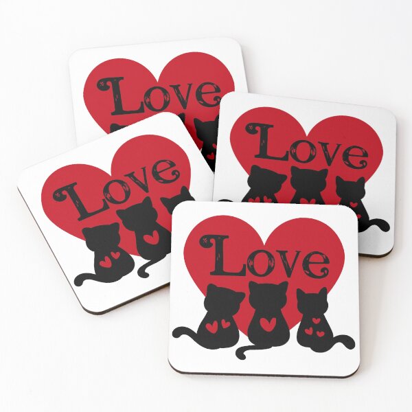Item preview, Cat Love designed and sold by ChelleCreate.