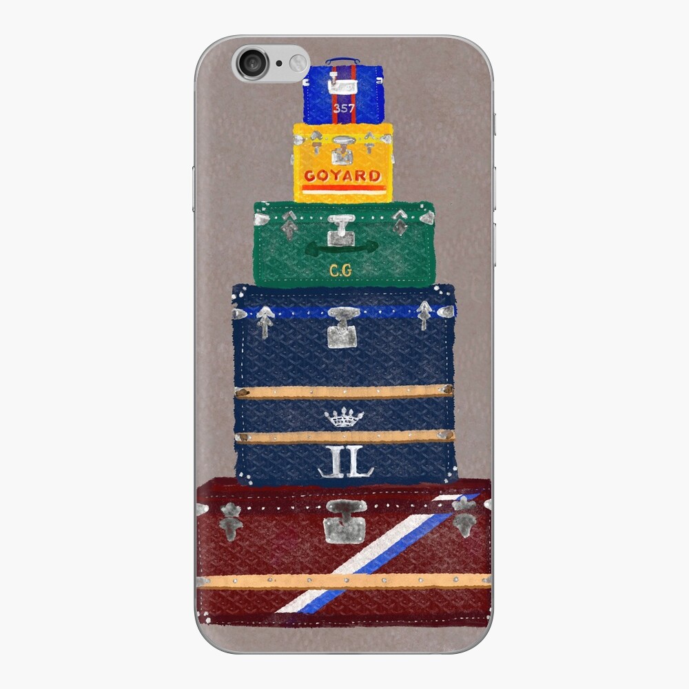 Goyard Travel Luggage iPhone Case for Sale by christinagliha