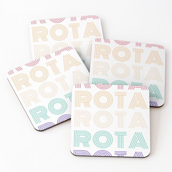 Item preview, Rota Retro Colors designed and sold by AwesomePasifika.