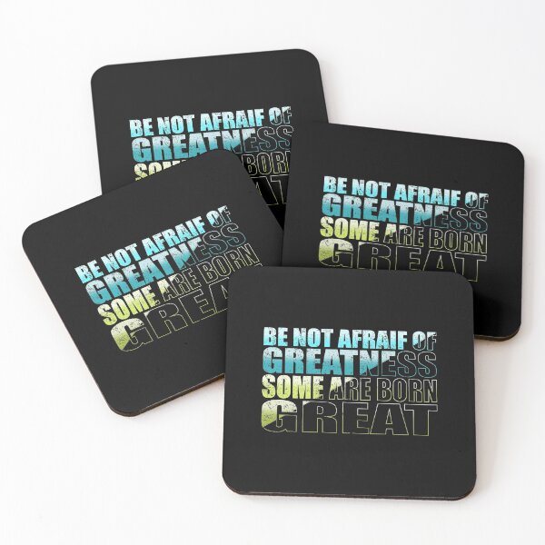 Item preview, Be Not Afraid Of Greatness Some Are Born Great designed and sold by InkonoStore.