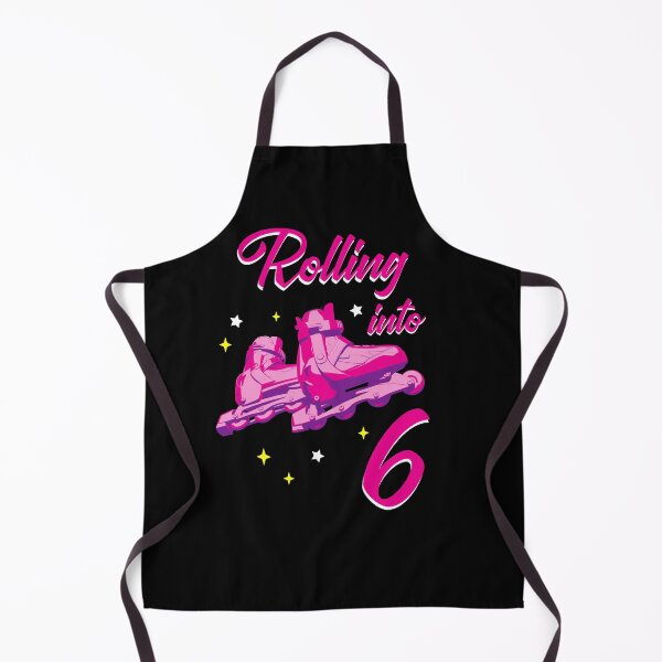 Item preview, Roller Skating - 6th Birthday Girl designed and sold by Ibu83.