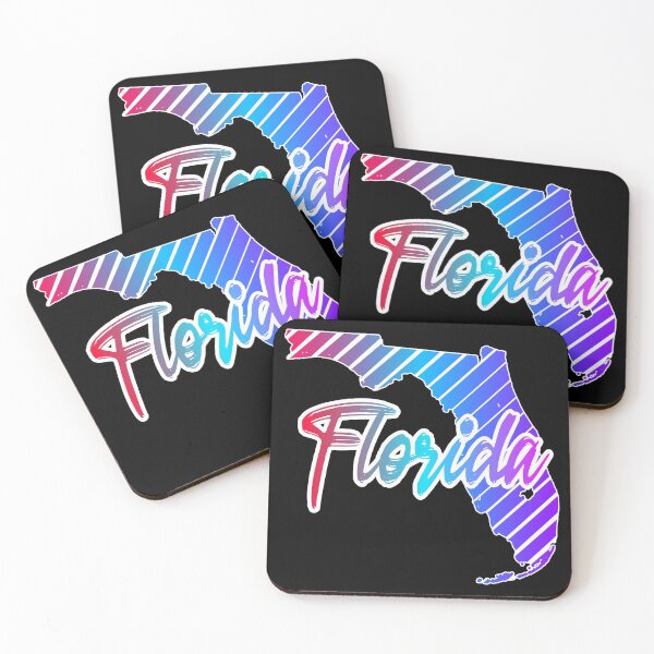 Item preview, Florida State | Retrowave 80s Style designed and sold by AlexRinzler.