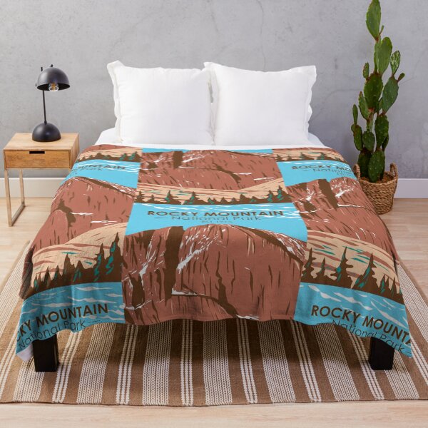 Item preview, Rocky Mountain National Park Colorado Longs Peak Vintage designed and sold by KrisSidDesigns.