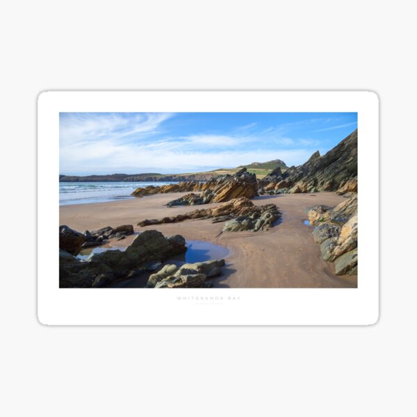 Whitesands Bay, Pembrokeshire Sticker