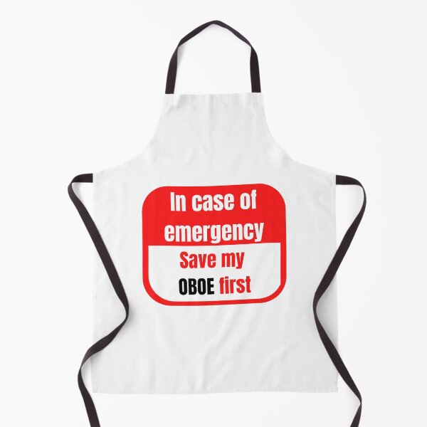 Item preview, In Case of Emergency, Save my Oboe First designed and sold by choceclairs.