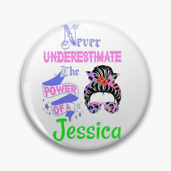 Item preview, Cheetah print messy bun Never underestimate the power of a Jessica/ Jess/ Jessie  designed and sold by Designs Of all kinds.