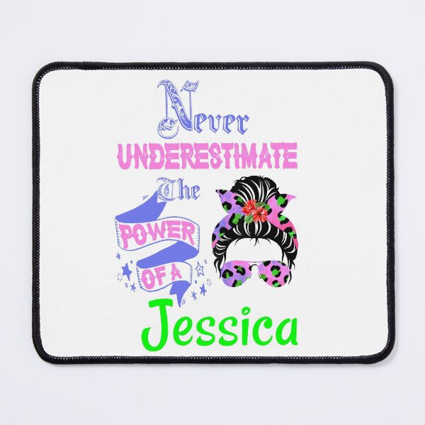 Item preview, Cheetah print messy bun Never underestimate the power of a Jessica/ Jess/ Jessie designed and sold by Designs Of all kinds.