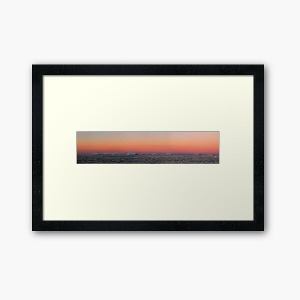 Mackellar Islets, Antarctica Framed Art Print
