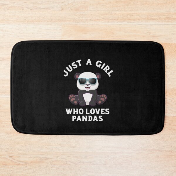 Item preview, Just A Girl Who Loves Pandas Panda Girls designed and sold by Ibu83.