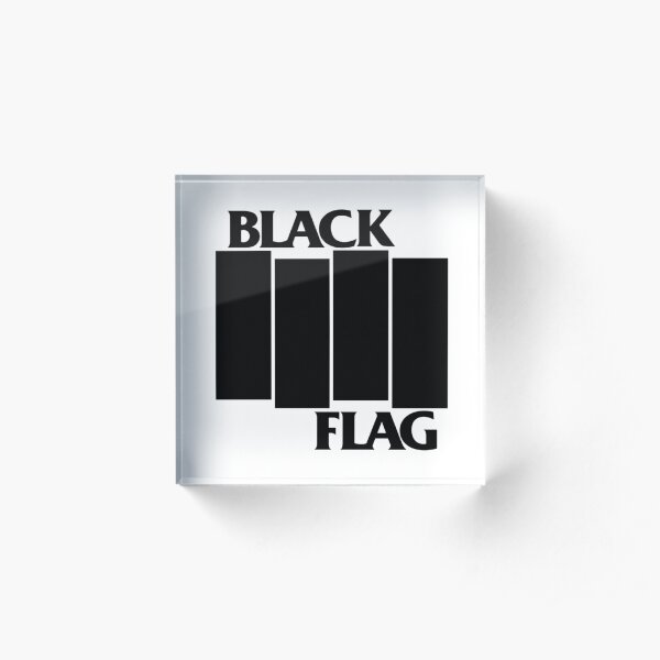 BLACK FLAG Acrylic Block
