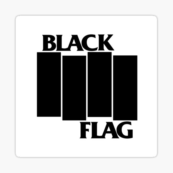 BLACK FLAG Sticker
