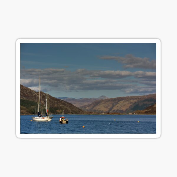 Plockton Bay, Scotland Sticker