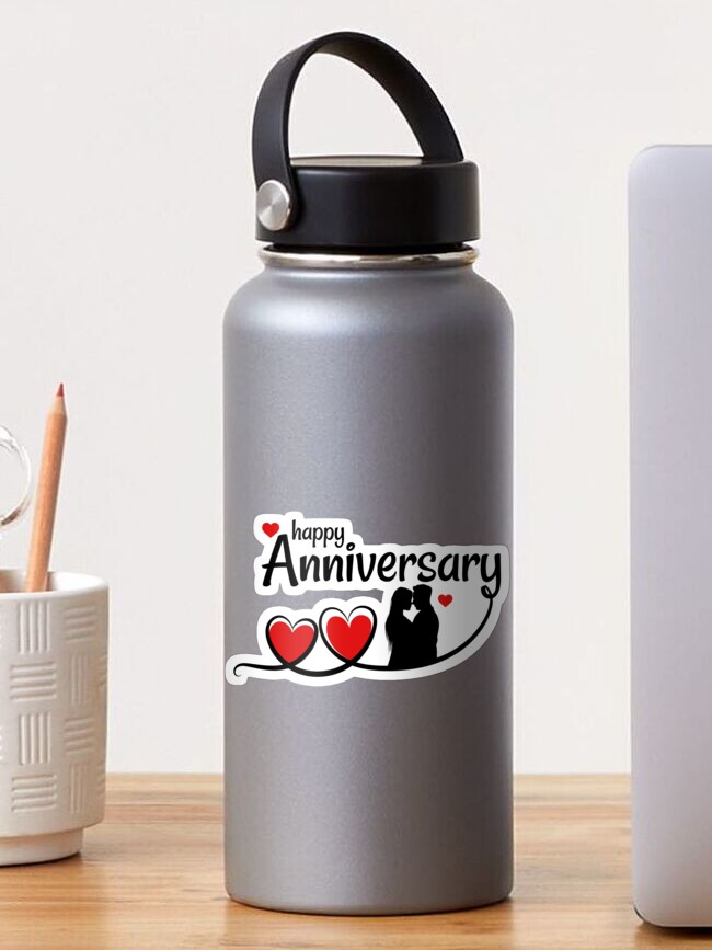 Happy Anniversary to My Water Bottle and Me - Powder