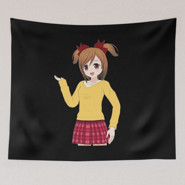 Item preview, Anime Character - School Girl designed and sold by StephenMollie.