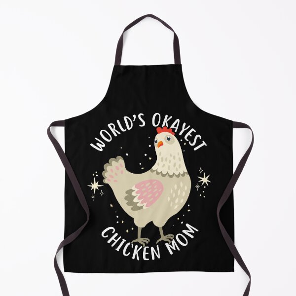 Item preview, World's Okayest Chicken Mom designed and sold by Clara Hollins.