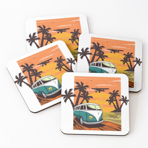 Item preview, Flower Power RHD 23 Window Type 2 Samba Green Tropical designed and sold by artorno.