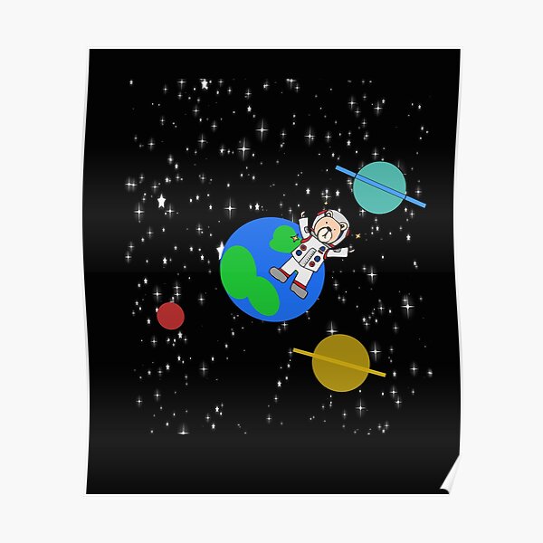 “Astronaut Bear” Poster for Sale by GorillaSports | Redbubble